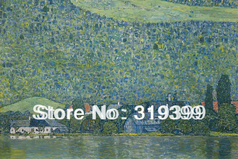 Oil Painting reproduction on Linen Canvas,Litzlberg on Lake Attersee by Gustav Klimt,Free fastship,Handmade,Museum Quality
Oil Painting reproduction on Linen Canvas,Litzlberg on Lake Attersee by Gustav Klimt,Free fastship,Handmade,Museum Quality