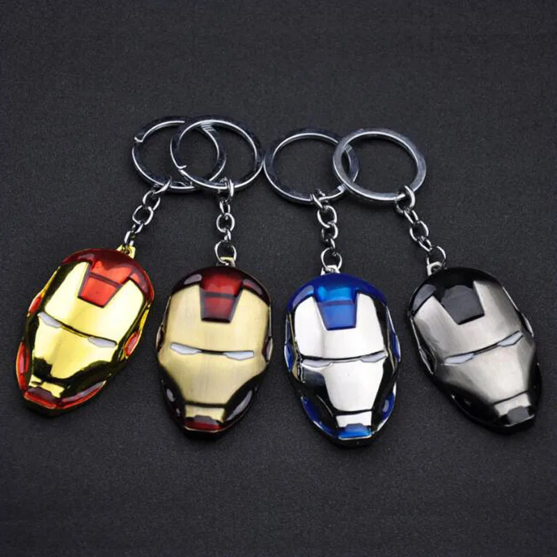 210pcs/lot Fashion Jewelry Movie Key Ring Party Gift The Avengers IronMan Mask Keychains Alloy Superhero Car Accessories For Men
210pcs/lot Fashion Jewelry Movie Key Ring Party Gift The Avengers IronMan Mask Keychains Alloy Superhero Car Accessories For Men