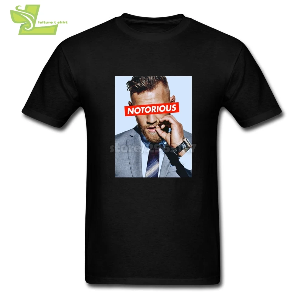 Conor McGregor NOTORIOUS T Shirts Men's O-Neck Short Sleeve Shirt Great Discount T Shirts
Conor McGregor NOTORIOUS T Shirts Men's O-Neck Short Sleeve Shirt Great Discount T Shirts