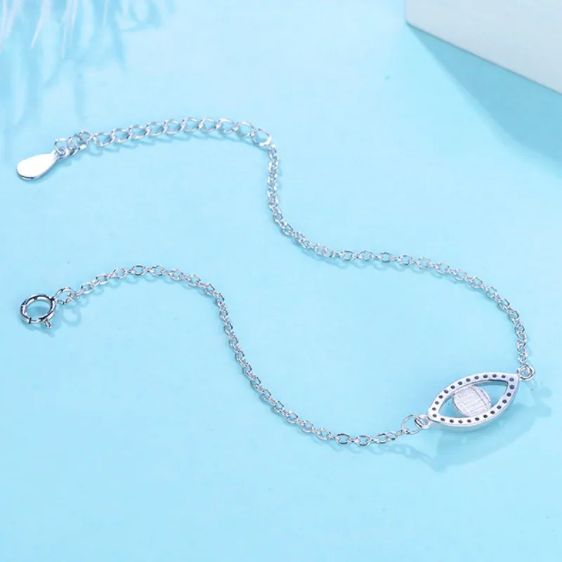 Bracelet Silver Bracelets For Women Luxury Brand Evil Eye Cubic Zircon Female Fashion Jewelry7