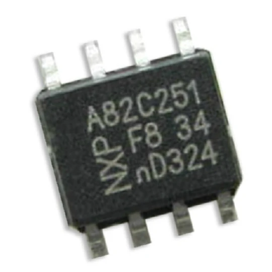 PCA82C251T SOP8 CAN controller интерфейсный приемопередатчик A82C251 импортная оригинальная точка
PCA82C251T SOP8 CAN controller интерфейсный приемопередатчик A82C251 импортная оригинальная точка