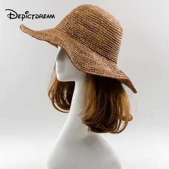 Summer Sun Hats Ladies Lafite grass handwork Knitting Foldable Big eaves Outdoor sunscreen Beach straw hat
Summer Sun Hats Ladies Lafite grass handwork Knitting Foldable Big eaves Outdoor sunscreen Beach straw hat