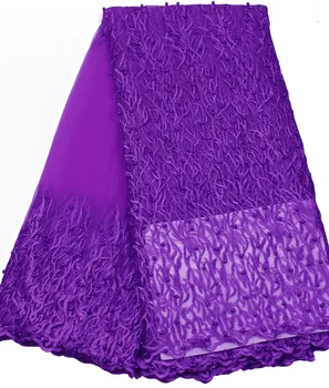 Wholesale 2016 Latest Purple African French Net Lace Fabric.High Quality African Tulle Lace Fabric For Wedding
Wholesale 2016 Latest Purple African French Net Lace Fabric.High Quality African Tulle Lace Fabric For Wedding