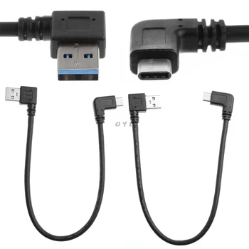 USB 3.0 Type A To USB3.1 Type C Left/Right Angle 90 Degree Male To Male Adapter Cable Extension Cord For Smartphone Tablet PC #
USB 3.0 Type A To USB3.1 Type C Left/Right Angle 90 Degree Male To Male Adapter Cable Extension Cord For Smartphone Tablet PC #