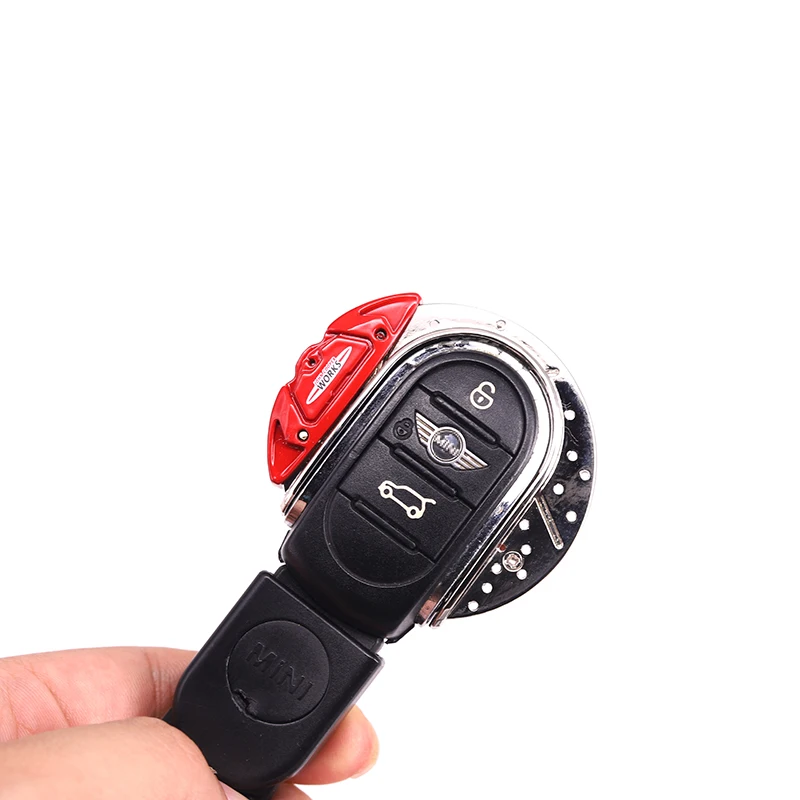 Brand New JCW BRAKE CALIPER DESIGN KEY FOB CASE IN ALLOY Material Key Fob For mini cooper F55 F56 F57 F54 F60 (1 PCS/SET)
Brand New JCW BRAKE CALIPER DESIGN KEY FOB CASE IN ALLOY Material Key Fob For mini cooper F55 F56 F57 F54 F60 (1 PCS/SET)