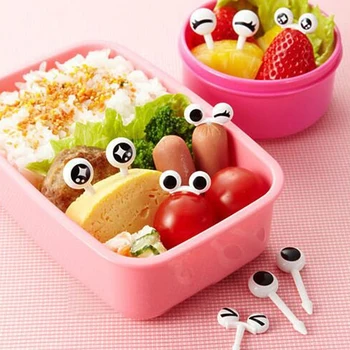 New 10PCs/ Lot Cute Plastic Fruit Toothpick Lovely Eye Cartoon Forks Bento Decorative Tableware Food Picks Fish Fork Dessert
New 10PCs/ Lot Cute Plastic Fruit Toothpick Lovely Eye Cartoon Forks Bento Decorative Tableware Food Picks Fish Fork Dessert