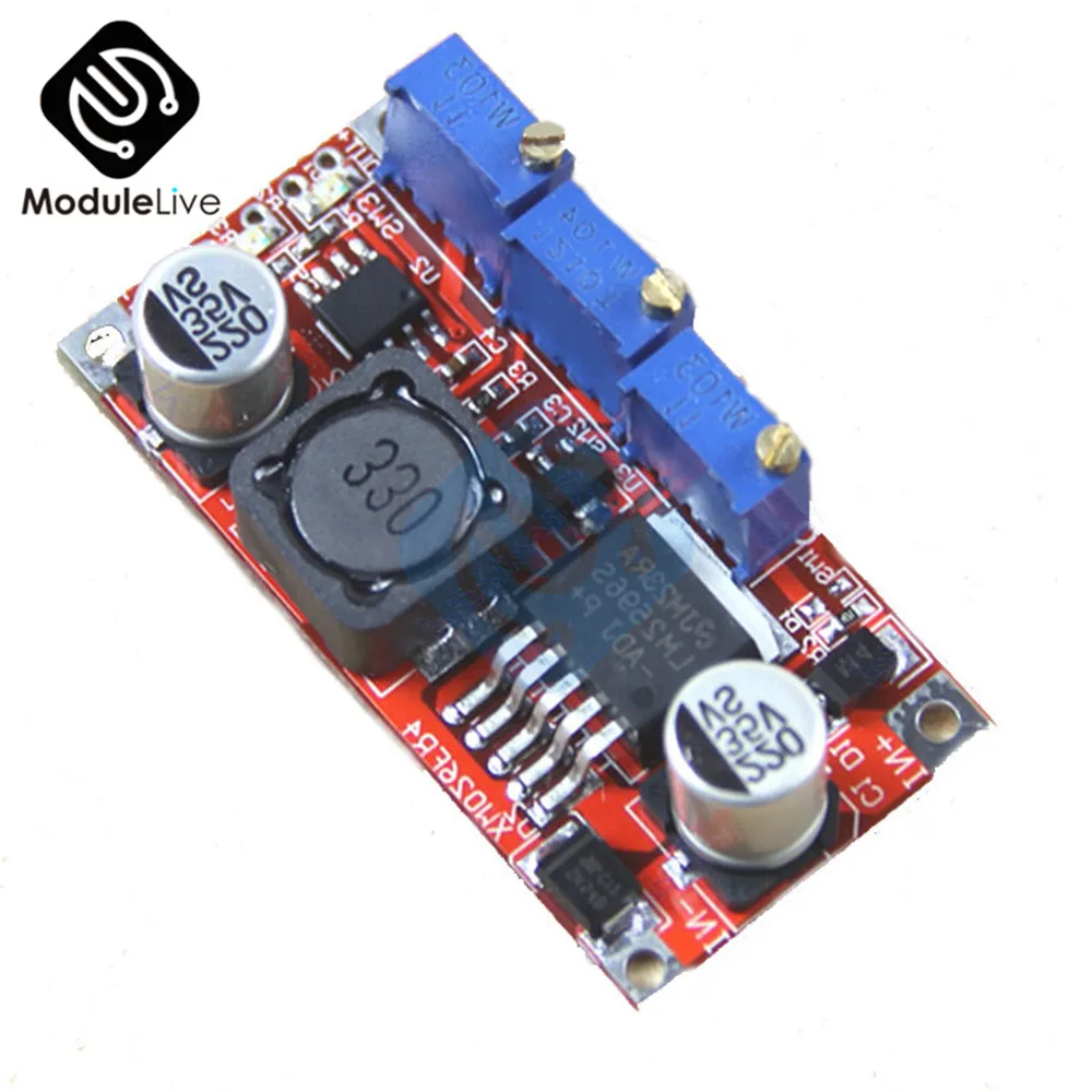 LM2596 DC-DC Step Down CC CV Power Supply Module LED Driver Battery Charger Adjustable LM2596S Constant Current Voltage
LM2596 DC-DC Step Down CC CV Power Supply Module LED Driver Battery Charger Adjustable LM2596S Constant Current Voltage