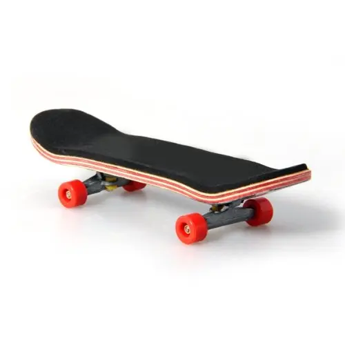 

Professional Type Bearing Wheels Skid Pad Maple Wood Finger Skateboard Alloy Stent Bearing Wheel Fingerboard Novelty Toy