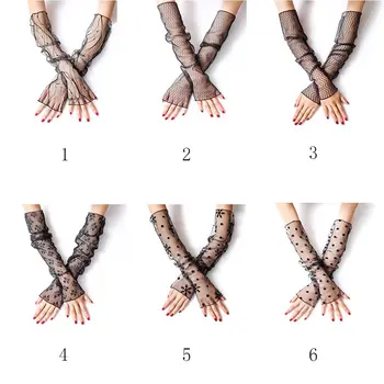 Summer Women Sunscreen Anti UV Extra Long Lace Arm Warmers Fingerless Gloves Sleeve Set foot
Summer Women Sunscreen Anti UV Extra Long Lace Arm Warmers Fingerless Gloves Sleeve Set foot