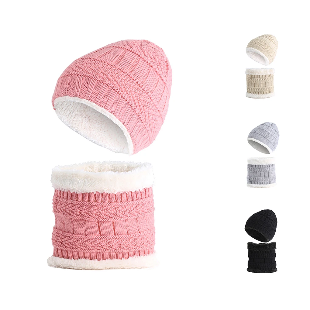 2Pcs/set Winter Autumn Kids Knit Beanie Circle Scarf Stretchy Hats Toddler Toddler Boys Girls Warm Ski Skull Cap
2Pcs/set Winter Autumn Kids Knit Beanie Circle Scarf Stretchy Hats Toddler Toddler Boys Girls Warm Ski Skull Cap