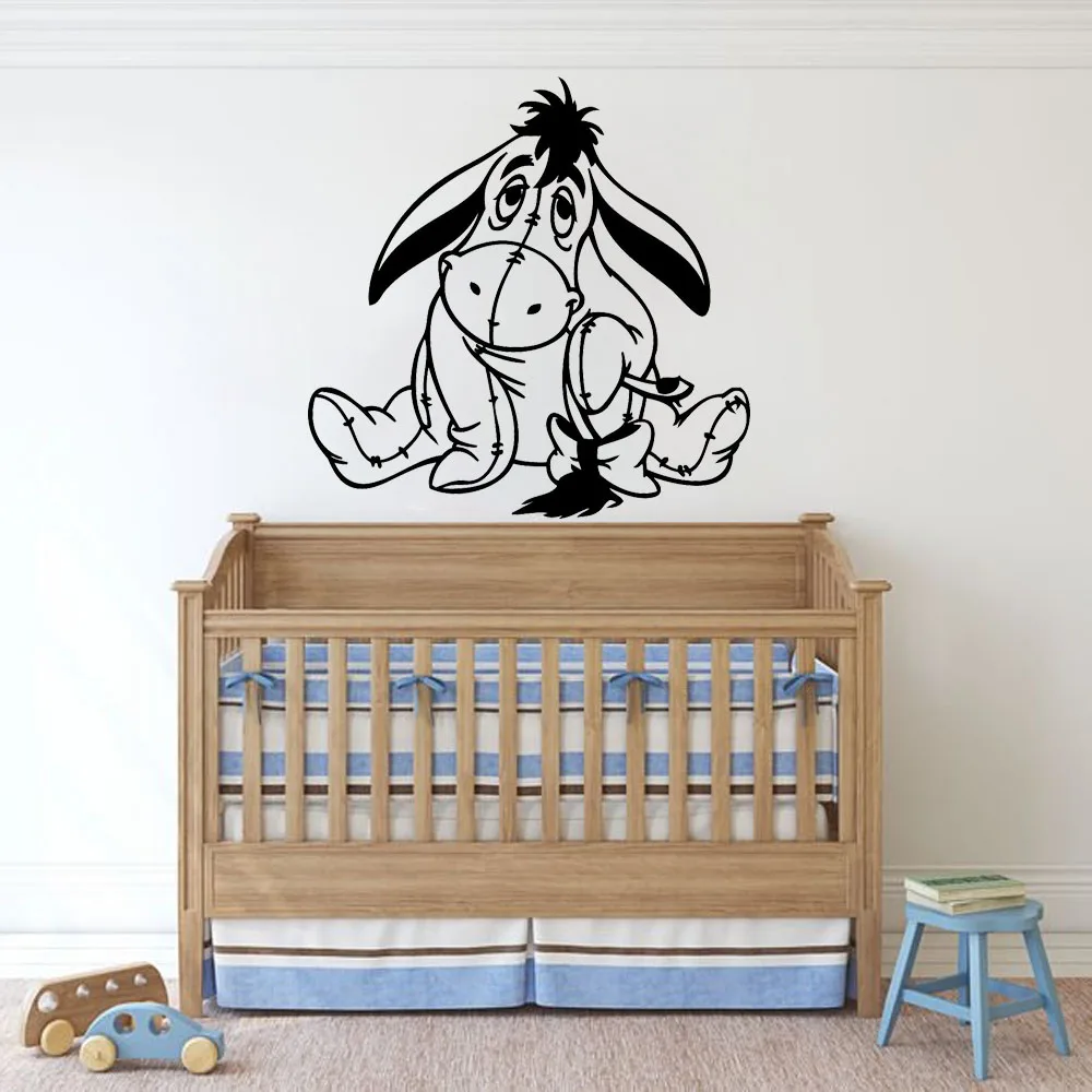 Winnie The Pooh Room Decoration Donkey Wall Stickers For Kids Girls Room Cartoon Wall Decals Eeyore Self Adhesive Animal B569
Winnie The Pooh Room Decoration Donkey Wall Stickers For Kids Girls Room Cartoon Wall Decals Eeyore Self Adhesive Animal B569