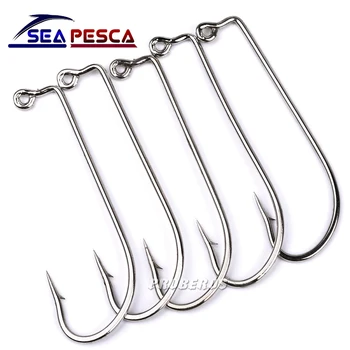 10PC Single Fishing Hook O'shaughnessy Series JIG Hook Jig Big Fish hook 9255-1#-8/0# JIG Hook ZB9072
10PC Single Fishing Hook O'shaughnessy Series JIG Hook Jig Big Fish hook 9255-1#-8/0# JIG Hook ZB9072
