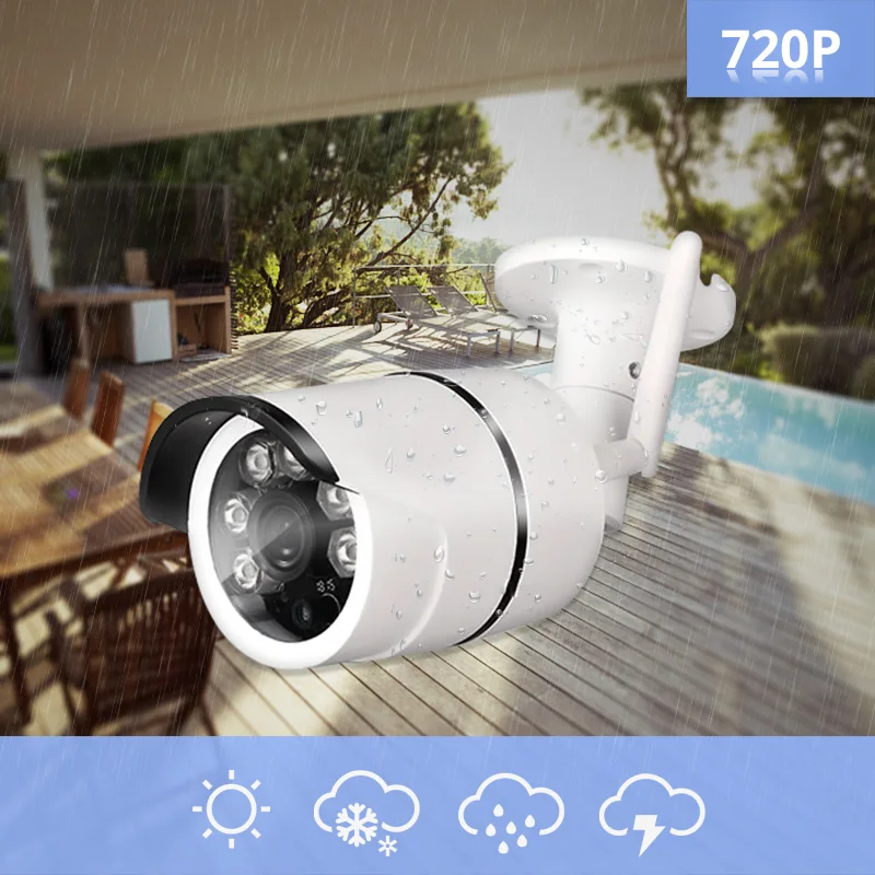4CH Wireless NVR Kit Security Camera System 720P FHD IP66 WIF Outdoor With Waterproof Infrared Night Vision Monitoring System
4CH Wireless NVR Kit Security Camera System 720P FHD IP66 WIF Outdoor With Waterproof Infrared Night Vision Monitoring System