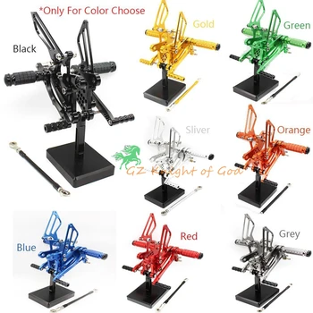 CNC Aluminum Adjustable Motorcycle Rear Footrests Footpegs Foot Peg For Kawasaki ZX10R 2011-2016 2012 2013 14 Foot Peg Anodized
CNC Aluminum Adjustable Motorcycle Rear Footrests Footpegs Foot Peg For Kawasaki ZX10R 2011-2016 2012 2013 14 Foot Peg Anodized