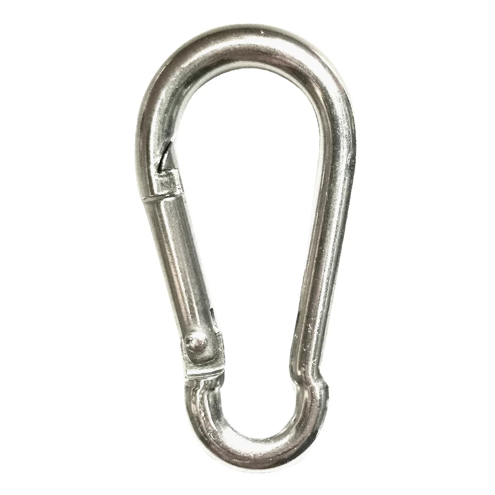 Description Picture 5 of itemScuba Diving 316 Stainless Steel Carabiner Clip Marine Grade Rowing Boats Kayak Snap Hook Spring Spring Snap