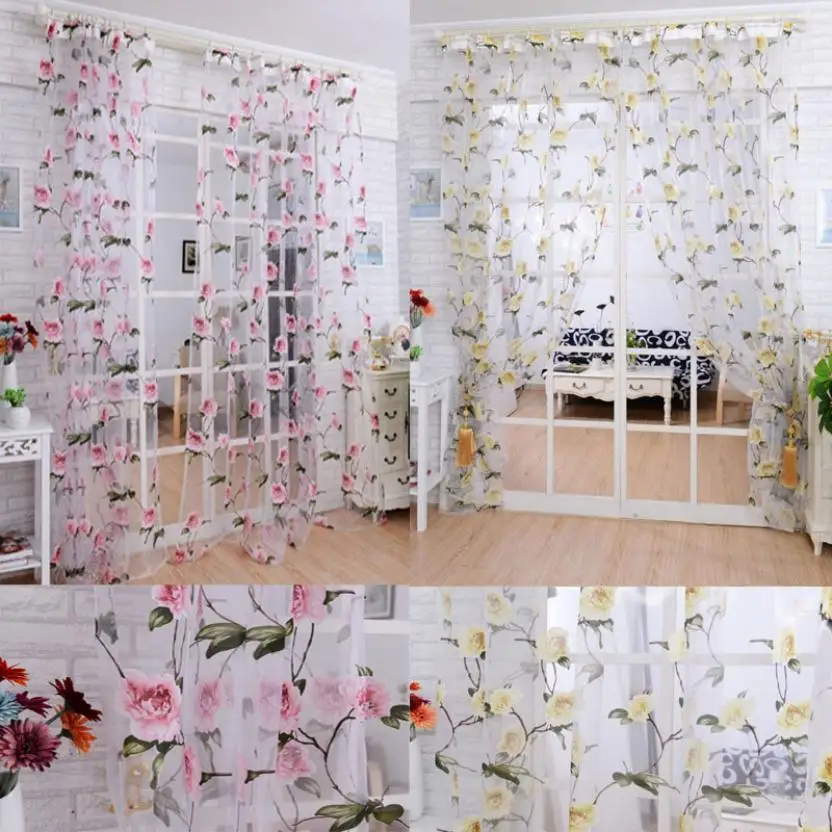 Ouneed Brilliant Peony flowers Tulle Window Screens Door Balcony Curtain Sheer Scarfs Cover Happy Sale ap502
Ouneed Brilliant Peony flowers Tulle Window Screens Door Balcony Curtain Sheer Scarfs Cover Happy Sale ap502