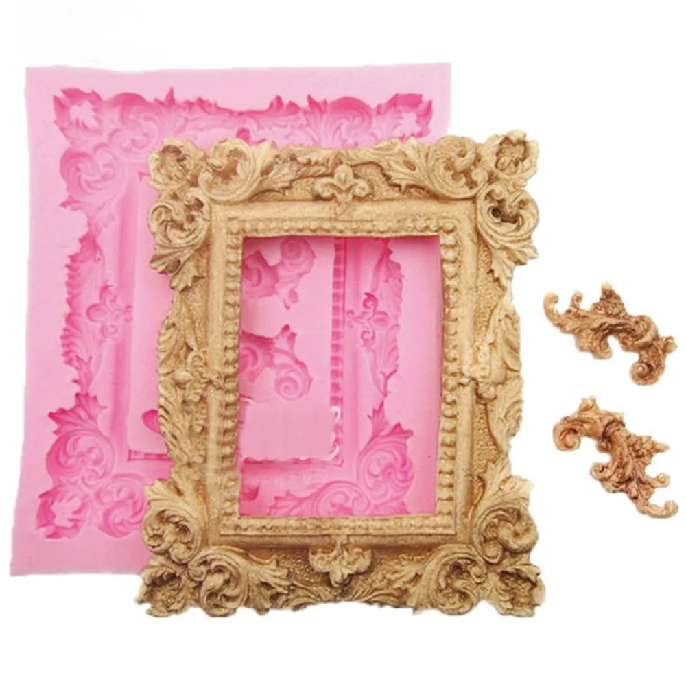 European Retro Rose Lace Frame Frame Blessing Card Dry Pais Chocolate Clay Silicone Mold
European Retro Rose Lace Frame Frame Blessing Card Dry Pais Chocolate Clay Silicone Mold