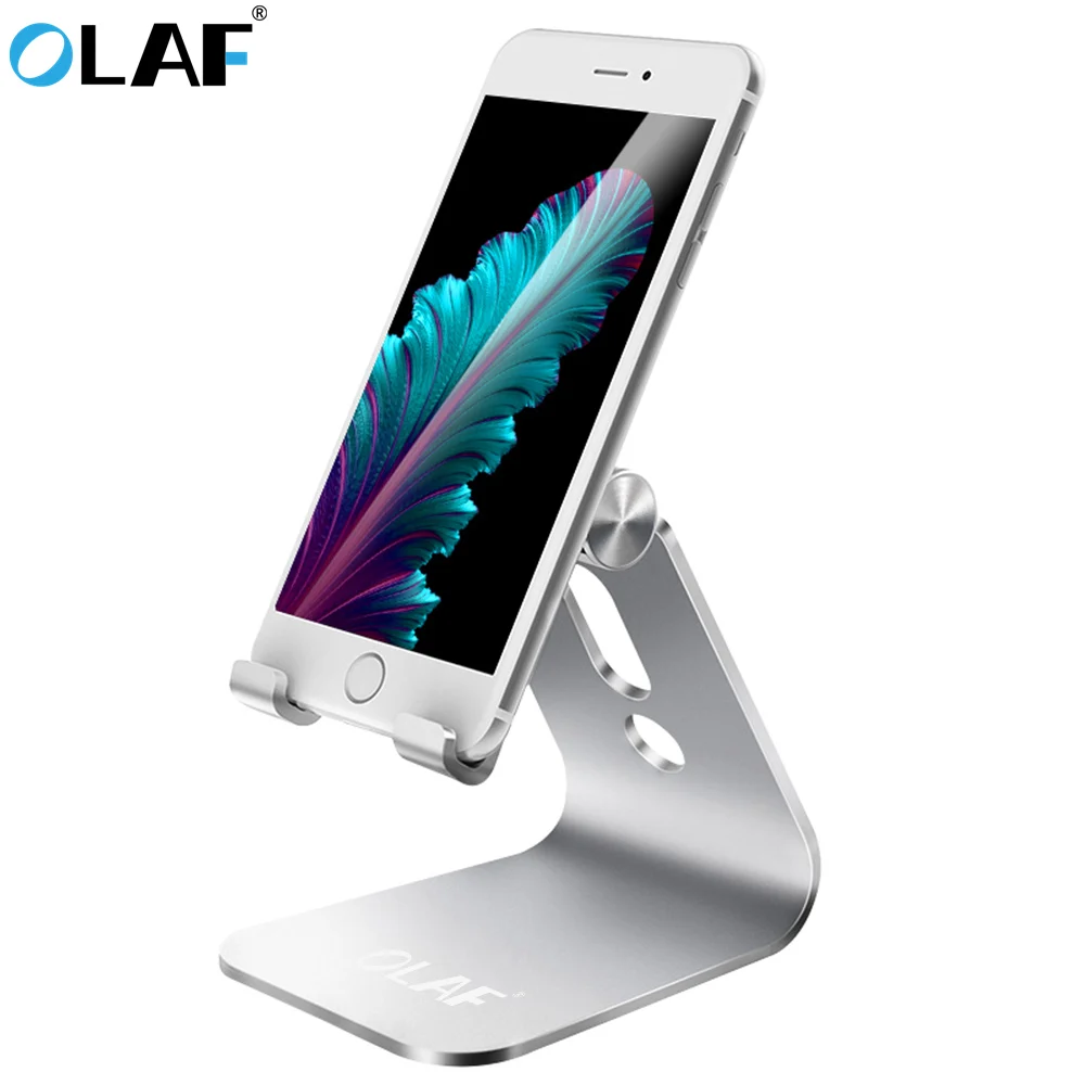 OLAF Universal Mobile Phone Holder Stand Aluminium Alloy Desk Holder Phone Charging Stand Cradle Mount For iPhone X 7 8 Support
OLAF Universal Mobile Phone Holder Stand Aluminium Alloy Desk Holder Phone Charging Stand Cradle Mount For iPhone X 7 8 Support