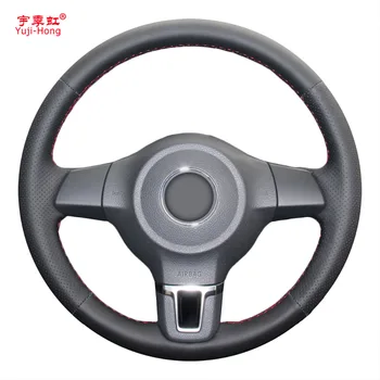 Artificial Leather Car Steering Wheel Cover Case for Volkswagen VW Golf 6 Santana Jetta Polo Bora Touran Hand-stitched
Artificial Leather Car Steering Wheel Cover Case for Volkswagen VW Golf 6 Santana Jetta Polo Bora Touran Hand-stitched