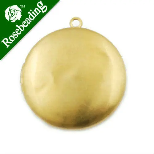 

32 MM Round,Raw Brass Locket, Blank,engraving lockets,antique lockets for sale,sold 10pcs per package