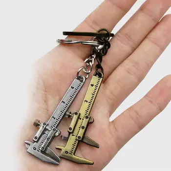 New Fashion 100 PCS Metal Special Simulation Model Slide Ruler Vernier Caliper Key Chain Keyring 3D Ruler
New Fashion 100 PCS Metal Special Simulation Model Slide Ruler Vernier Caliper Key Chain Keyring 3D Ruler