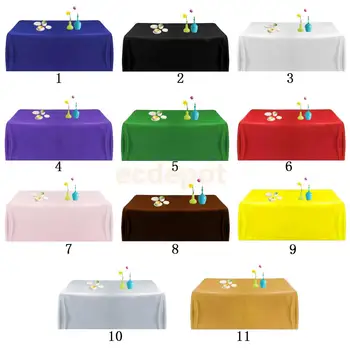 57inch Square Tablecloth High Quality Satin Fabric Table Cover for Banquet Wedding Party Home Decor- 11 Colors Optional
57inch Square Tablecloth High Quality Satin Fabric Table Cover for Banquet Wedding Party Home Decor- 11 Colors Optional