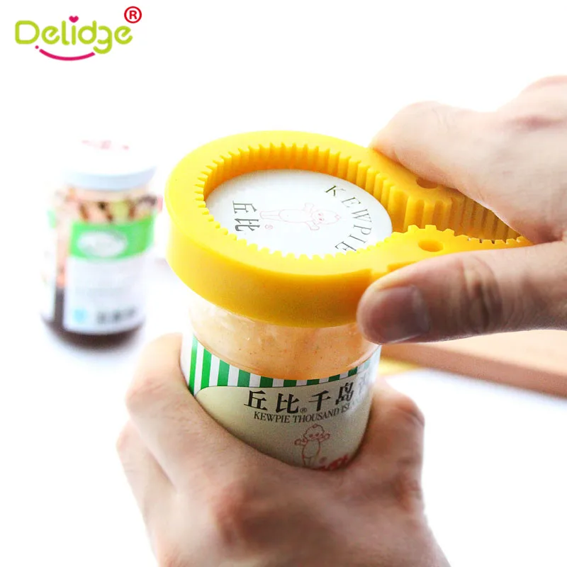Delidge 1Pc Lid Screw Jam Bottle Opener Kitchen Can Opener Manual Non-slip Twist Cap Launcher Jar Wrench Kitchen Accessory
Delidge 1Pc Lid Screw Jam Bottle Opener Kitchen Can Opener Manual Non-slip Twist Cap Launcher Jar Wrench Kitchen Accessory