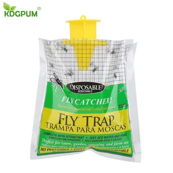 Plastic Disposable Fly Trap Outdoor Garden Fruit Flies Catcher Bug Bait Bag Insect Killer Pest Control Nontoxic Products
Plastic Disposable Fly Trap Outdoor Garden Fruit Flies Catcher Bug Bait Bag Insect Killer Pest Control Nontoxic Products