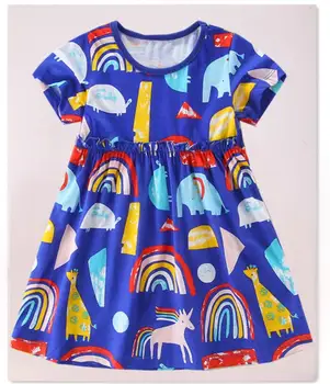 6pcs/lot Baby girls dress kids children clothing short sleeve rainbow girl dresses 2-7T sylvia 587522556050
6pcs/lot Baby girls dress kids children clothing short sleeve rainbow girl dresses 2-7T sylvia 587522556050