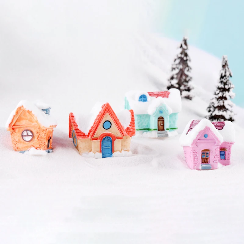 1PC Resin Ornaments Figurines Snow House Miniature Garden Bonsai Decoration Micro Landscape Ornament Garden Micro Figurines
1PC Resin Ornaments Figurines Snow House Miniature Garden Bonsai Decoration Micro Landscape Ornament Garden Micro Figurines
