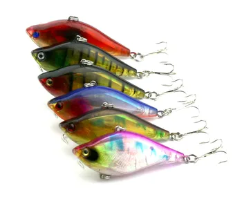 60Pcs Top Quality VIB fishing Lure Hard Artificial Laser bait Sinking lure All water levels 6CM 13.1G
60Pcs Top Quality VIB fishing Lure Hard Artificial Laser bait Sinking lure All water levels 6CM 13.1G