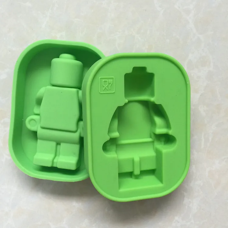 DIY Creative Lego New Robot People Figure Silicone Mould Chocolate Cake Baking Fondant Decorating Ice Cube Tray 1145
DIY Creative Lego New Robot People Figure Silicone Mould Chocolate Cake Baking Fondant Decorating Ice Cube Tray 1145