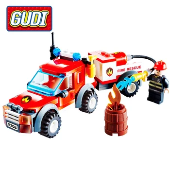 GUDI City Off Road Fire Rescue Car 122 Pcs Mini Bricks Model Building Blocks Assembled Toys For Children compatible Gift
GUDI City Off Road Fire Rescue Car 122 Pcs Mini Bricks Model Building Blocks Assembled Toys For Children compatible Gift