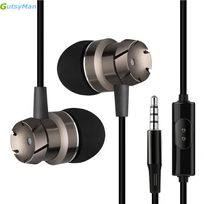 Новые стерео наушники GutsyMan GM10 с разъемом 3 5 мм гарнитура для XiaoMI M2 M5 Samsung iPhone 6 7 MP3 MP4