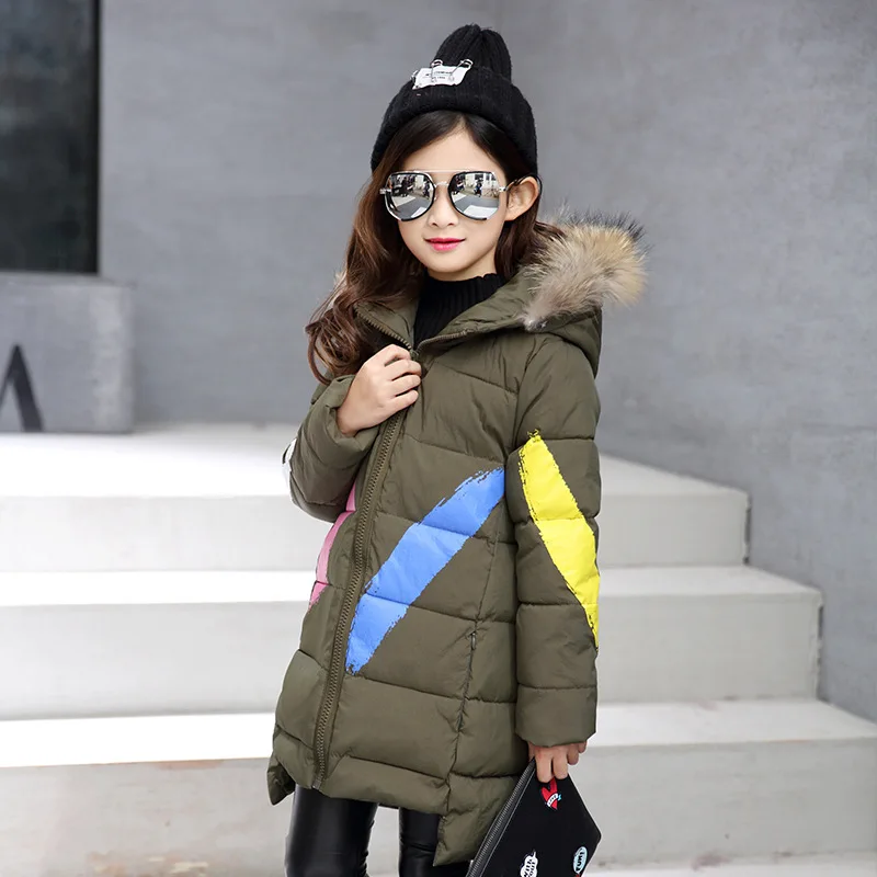 Children's clothing 2019 winter new thick long girls girls fashion casual long-sleeved personality hooded jacket 2 4 6 8 10
Children's clothing 2019 winter new thick long girls girls fashion casual long-sleeved personality hooded jacket 2 4 6 8 10