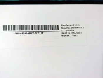 B131HW02 V0 B131HW02 V.0 LED Screen Matrix for Laptop 13.1" 1920X1080 FHD 30Pin Matte LCD Display
B131HW02 V0 B131HW02 V.0 LED Screen Matrix for Laptop 13.1" 1920X1080 FHD 30Pin Matte LCD Display