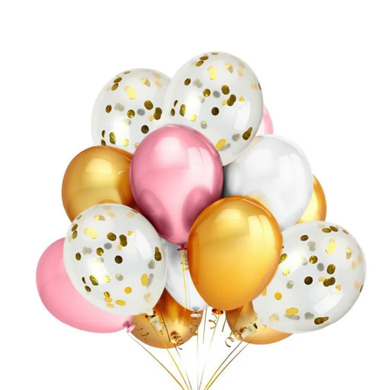 Gold Confetti Balloons Decoration, 12 Inches Gold Confetti Balloons Gold & Pink & White Party Balloons birthday wedding
Gold Confetti Balloons Decoration, 12 Inches Gold Confetti Balloons Gold & Pink & White Party Balloons birthday wedding