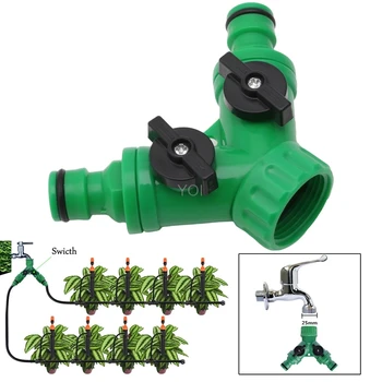 Garden 2 Way Adapter Y Tap Connector Fitting Switch Irrigation Hose Pipe G3 / 4"
Garden 2 Way Adapter Y Tap Connector Fitting Switch Irrigation Hose Pipe G3 / 4"