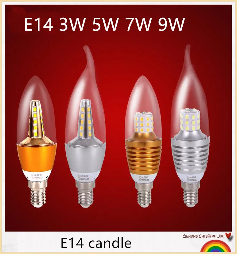 High Power E14 Led Candle Lights Bulb 3W 5W 7W 9W 12W Bombillas Led E14 Ampoule Led Lamp for 220V Home Lighting Lamparas Led
High Power E14 Led Candle Lights Bulb 3W 5W 7W 9W 12W Bombillas Led E14 Ampoule Led Lamp for 220V Home Lighting Lamparas Led