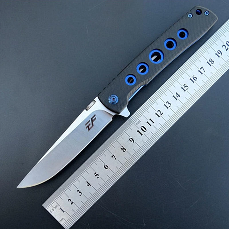 Eafengrow EF27 Folding knife D2 blade G10 handle tactical survival pocket knives hunting camping outdoor flipper EDC hand tools
Eafengrow EF27 Folding knife D2 blade G10 handle tactical survival pocket knives hunting camping outdoor flipper EDC hand tools