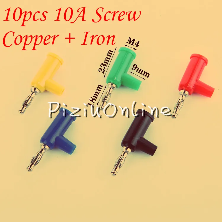 10pcs YT197 4 mm Gun type banana plugs Screw Fix stackable banana connector plug Free Shipping Copper + Iron
10pcs YT197 4 mm Gun type banana plugs Screw Fix stackable banana connector plug Free Shipping Copper + Iron