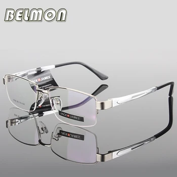AL-MG Spectacle Frame Eyeglasses Men Computer Optical Eye Glasses Frame For Male Transparent Clear Lens Armacao de RS276
AL-MG Spectacle Frame Eyeglasses Men Computer Optical Eye Glasses Frame For Male Transparent Clear Lens Armacao de RS276
