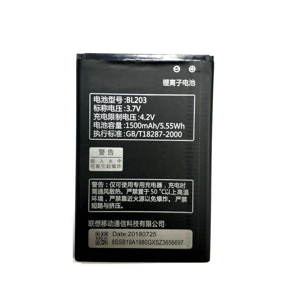 New BL203 1500mAh battery For Lenovo A66 A278T A365E A308T A369 A318T A385E A300T A269I A208t A218t A269 A305 BL 203
New BL203 1500mAh battery For Lenovo A66 A278T A365E A308T A369 A318T A385E A300T A269I A208t A218t A269 A305 BL 203