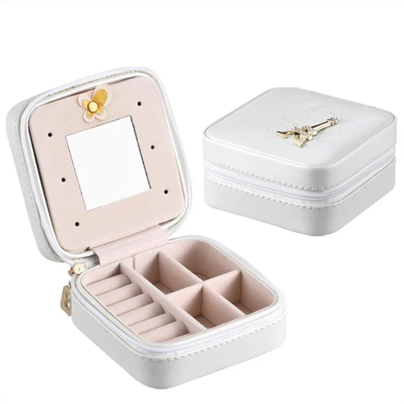 Jewelry Casket Cosmetic Storage Box Makeup Packing Organizer Multi-function Earrings Ring Container Case Portable Leather travel
Jewelry Casket Cosmetic Storage Box Makeup Packing Organizer Multi-function Earrings Ring Container Case Portable Leather travel