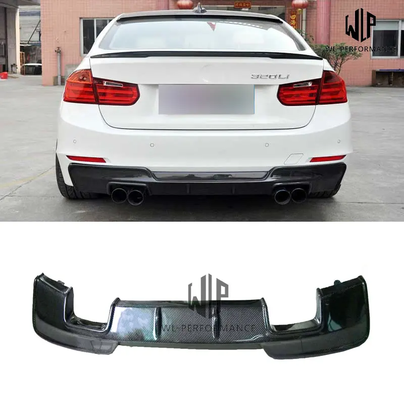 F30 1M Carbon Fiber Rear Lip Bumper Splitter Diffuser Car Styling for BMW 3 Series F30 1M 320i 328i 335i 2012-UP
F30 1M Carbon Fiber Rear Lip Bumper Splitter Diffuser Car Styling for BMW 3 Series F30 1M 320i 328i 335i 2012-UP