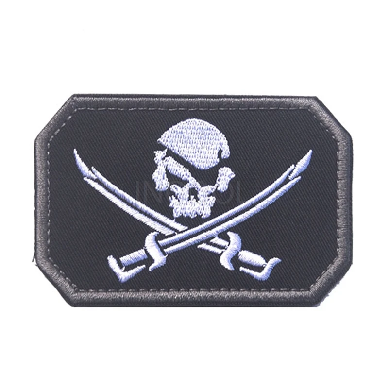 Embroidery Patch Navy Seals Pirate Skull Morale Patch Tactical Emblem Military Badges Appliques Embroidered Patches For Backpack
Embroidery Patch Navy Seals Pirate Skull Morale Patch Tactical Emblem Military Badges Appliques Embroidered Patches For Backpack