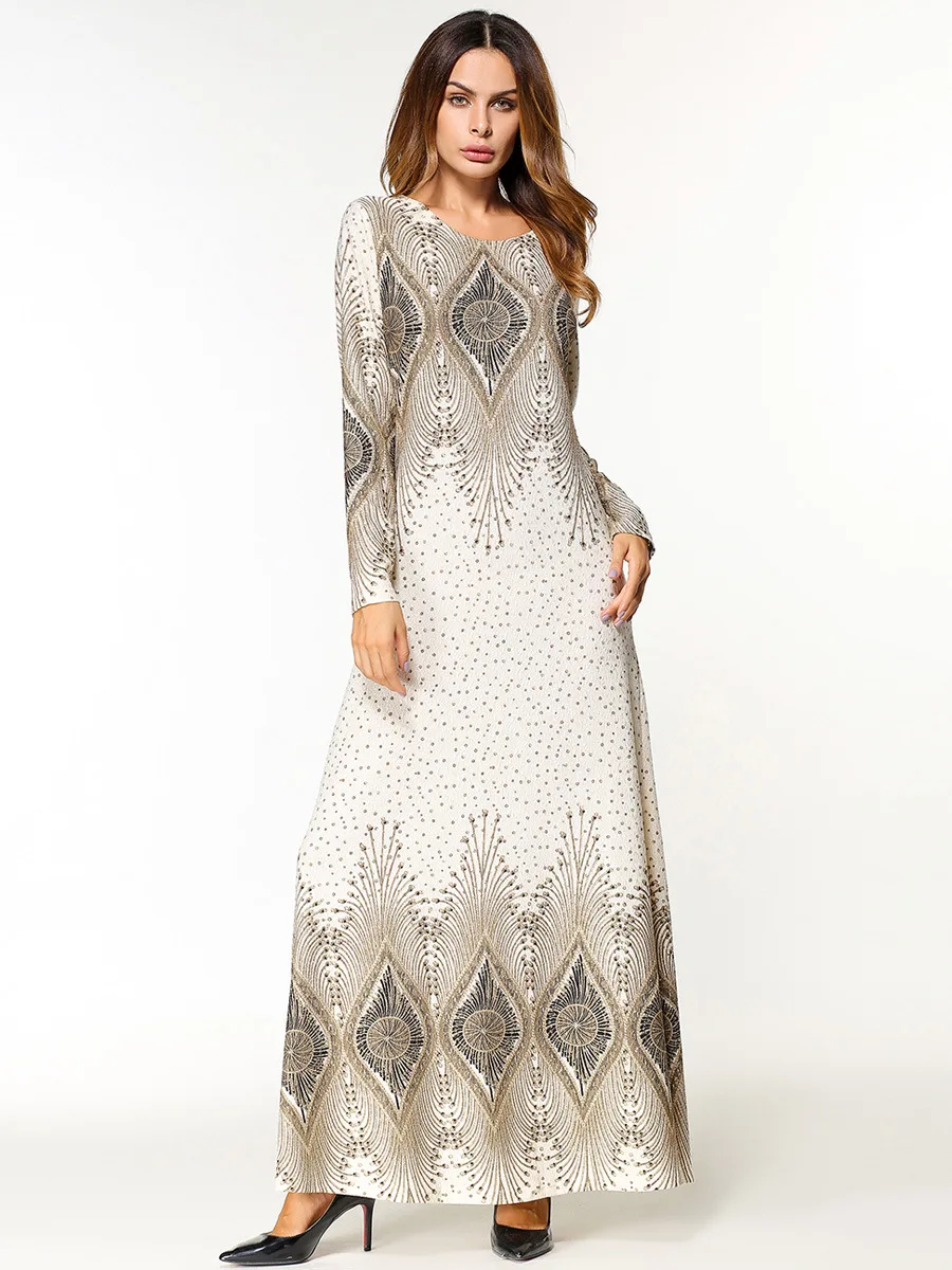 New flower print turkish women abaya dress Islamic clothing for women muslim dress robe adult XXL
New flower print turkish women abaya dress Islamic clothing for women muslim dress robe adult XXL