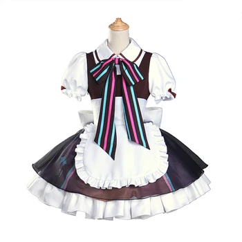Free shipping Hot VOCALOID Anime Cartoon Cosplay Hatsune Miku Cos Man Woman Cafe work clothes Cosplay Costume
Free shipping Hot VOCALOID Anime Cartoon Cosplay Hatsune Miku Cos Man Woman Cafe work clothes Cosplay Costume