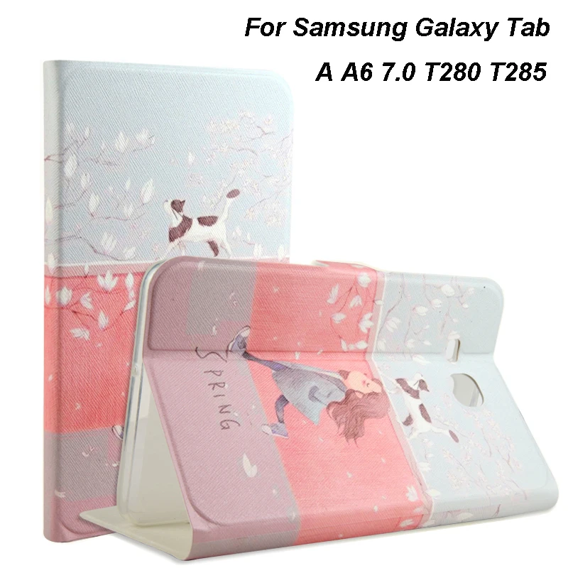 MLLSE Fashion Leather Smart Case For Samsung Galaxy Tab A a6 7.0 T280 T285 SM-T280 Cover Tablet Cartoon Pattern Stand Fundas
MLLSE Fashion Leather Smart Case For Samsung Galaxy Tab A a6 7.0 T280 T285 SM-T280 Cover Tablet Cartoon Pattern Stand Fundas