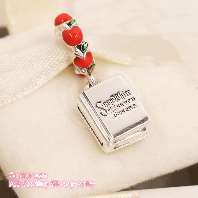 2018 Autumn 925 Sterling Silver Snow White & The Seven Dwarfs Book Dangle Charm, Mixed Enamel Fit Pandora Charms Bracelet
2018 Autumn 925 Sterling Silver Snow White & The Seven Dwarfs Book Dangle Charm, Mixed Enamel Fit Pandora Charms Bracelet